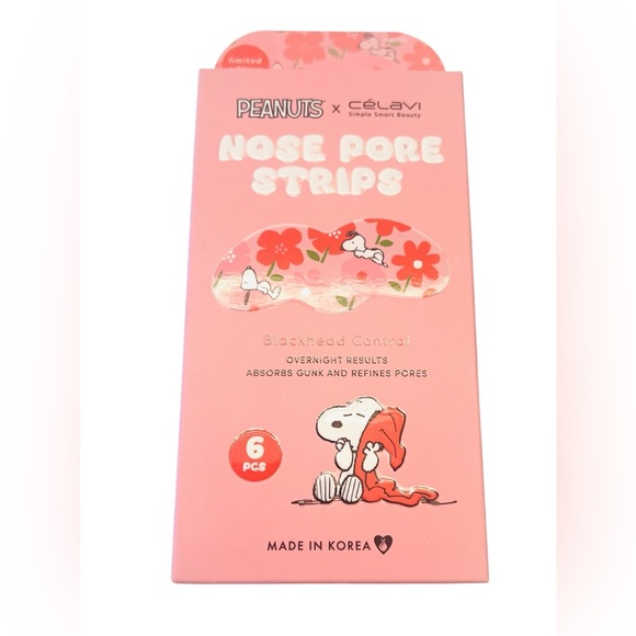 Celavi Other - Peanuts x CélaVi Nose Pore Strips